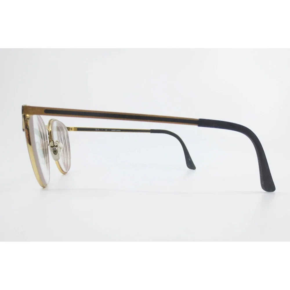 Ray-Ban RB 6375 2890 Matte Black Gold Phantos Eyeglasses Frames 53-18 145